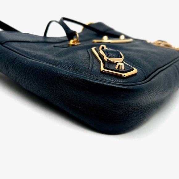 FINAL DROP!  Balenciaga Metallic Edge  Hip Crossbody / Clutch Shoulder Bag EUC - Picture 12 of 16